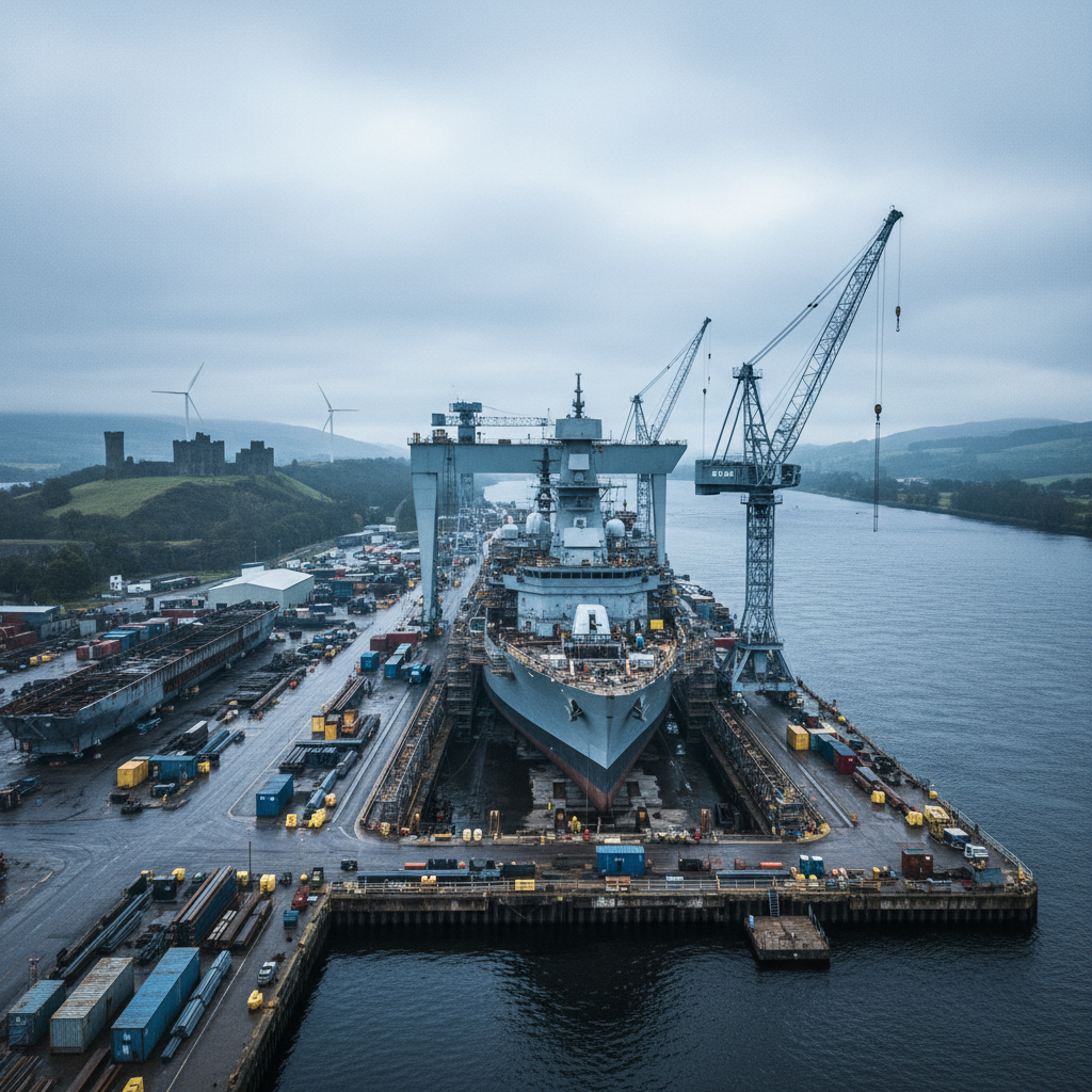 UK secures £10bn Norwegian warship contract boosting Scottish shipbuilding