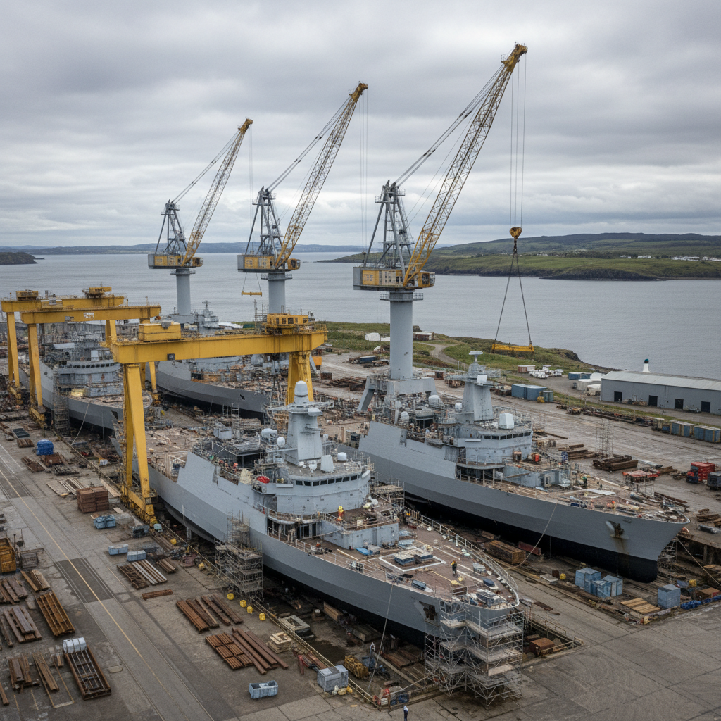 Defence Secretary Streeting visits Rosyth to outline Scotland's role in UK military strategy